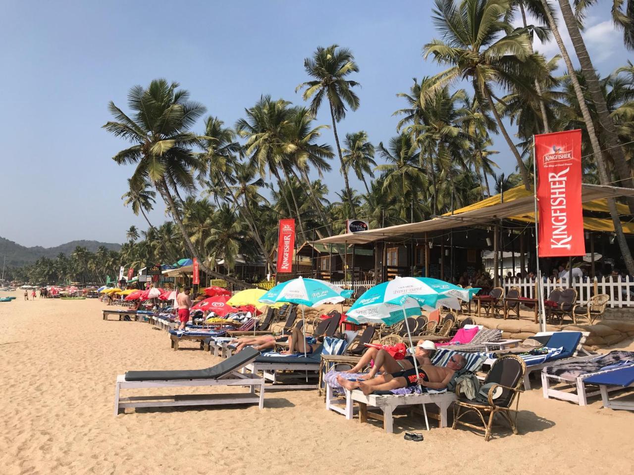 Roundcube Beach Bungalows Palolem Esterno foto